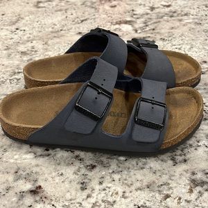 Birkenstock Girls Navy Blue Size 34 (3-3.5)